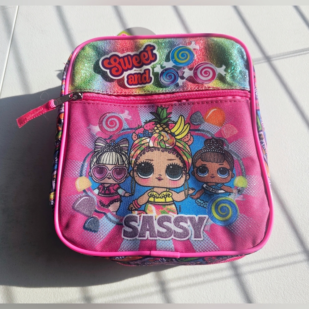 NWT Lol surprise sweet and sassy multicultural babies large lunch pack, bag